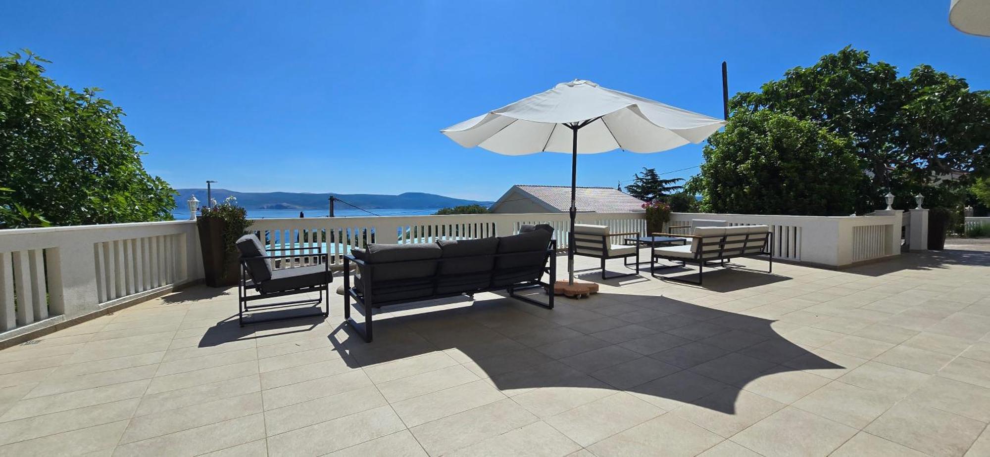Villa Bellevue Novi Vinodolski Bagian luar foto